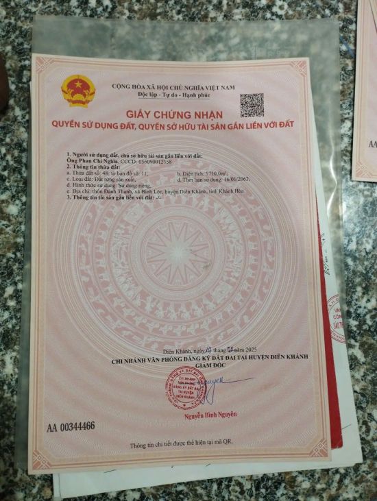 Bán 5710m2 ở bình lộc, diên khánh giá rẻ