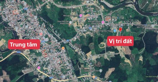 Đất giá rẻ tại trung tâm thị trấn, đường ô tô - cách thành phố Nha Trang 30km