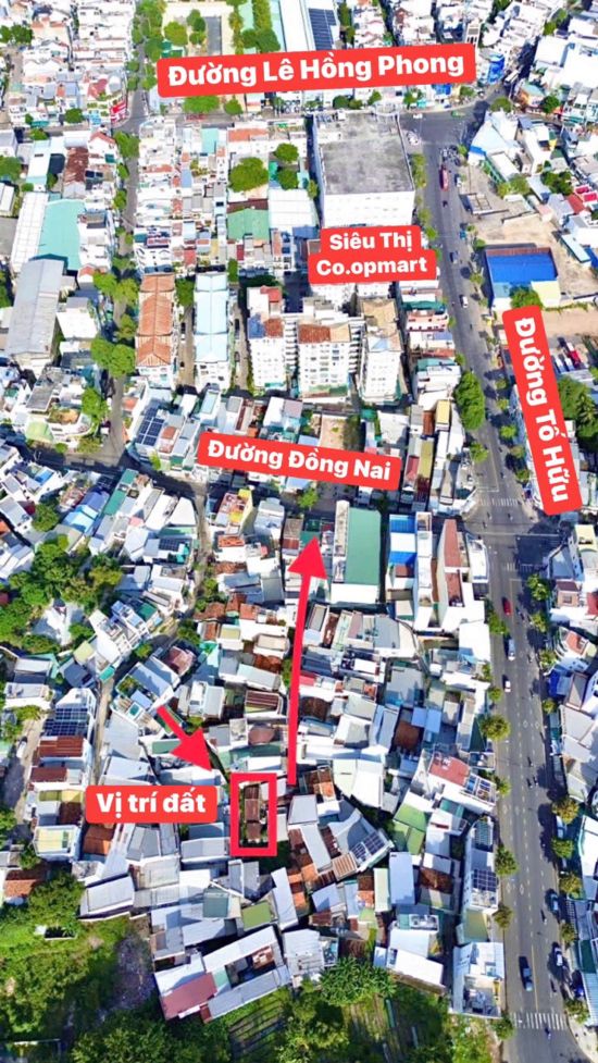 BÁN ĐẤT HẺM ĐỒNG NAI - NAM NHA TRANG. CÁCH ĐƯỜNG ĐỒNG NAI CHỈ 80M