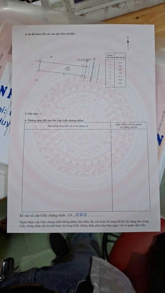Chính chủ bán gấp lô đất mặt tiền Lập Định Suối Môn